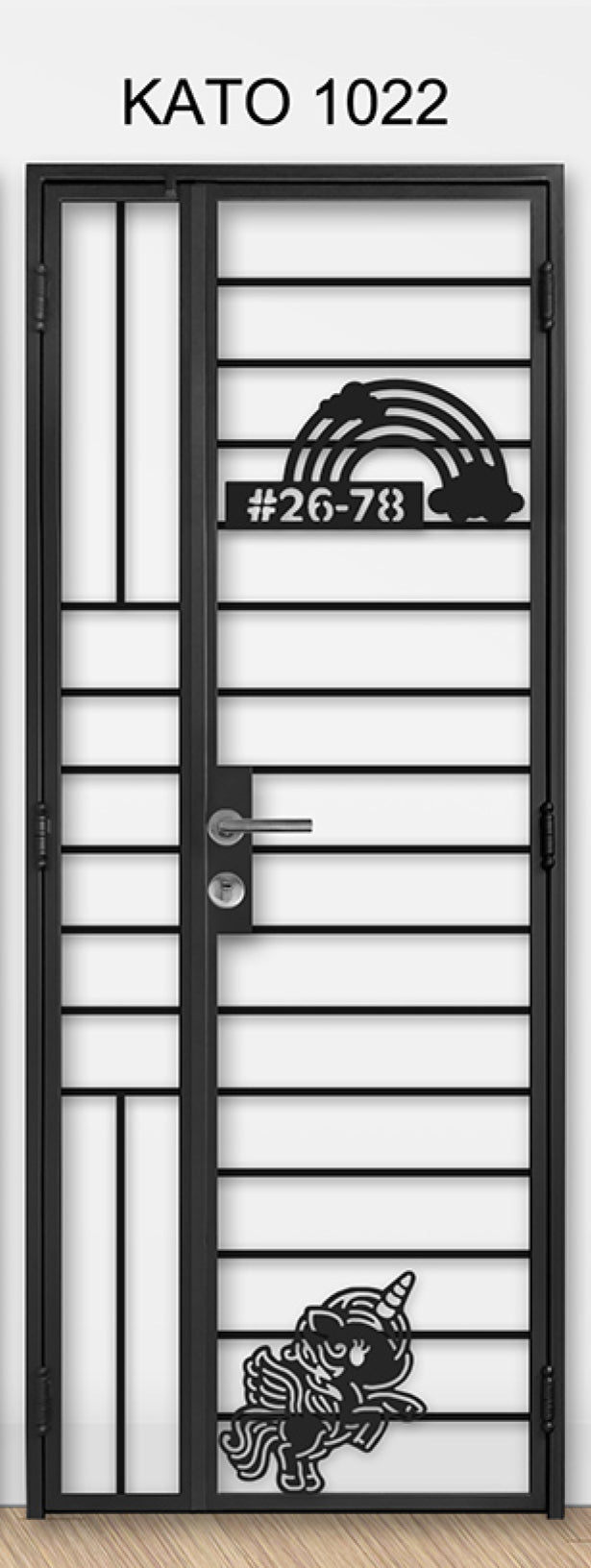 kato simplify laser cut mild steel gate 1022 (Theme and lifestyle)