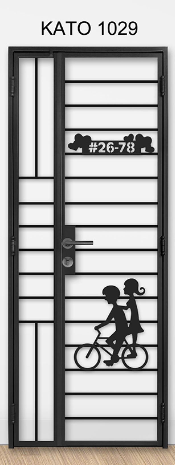 kato simplify laser cut mild steel gate 1029 (Theme and lifestyle)