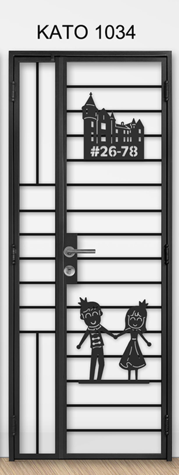 kato simplify laser cut mild steel gate 1034 (Theme and lifestyle)