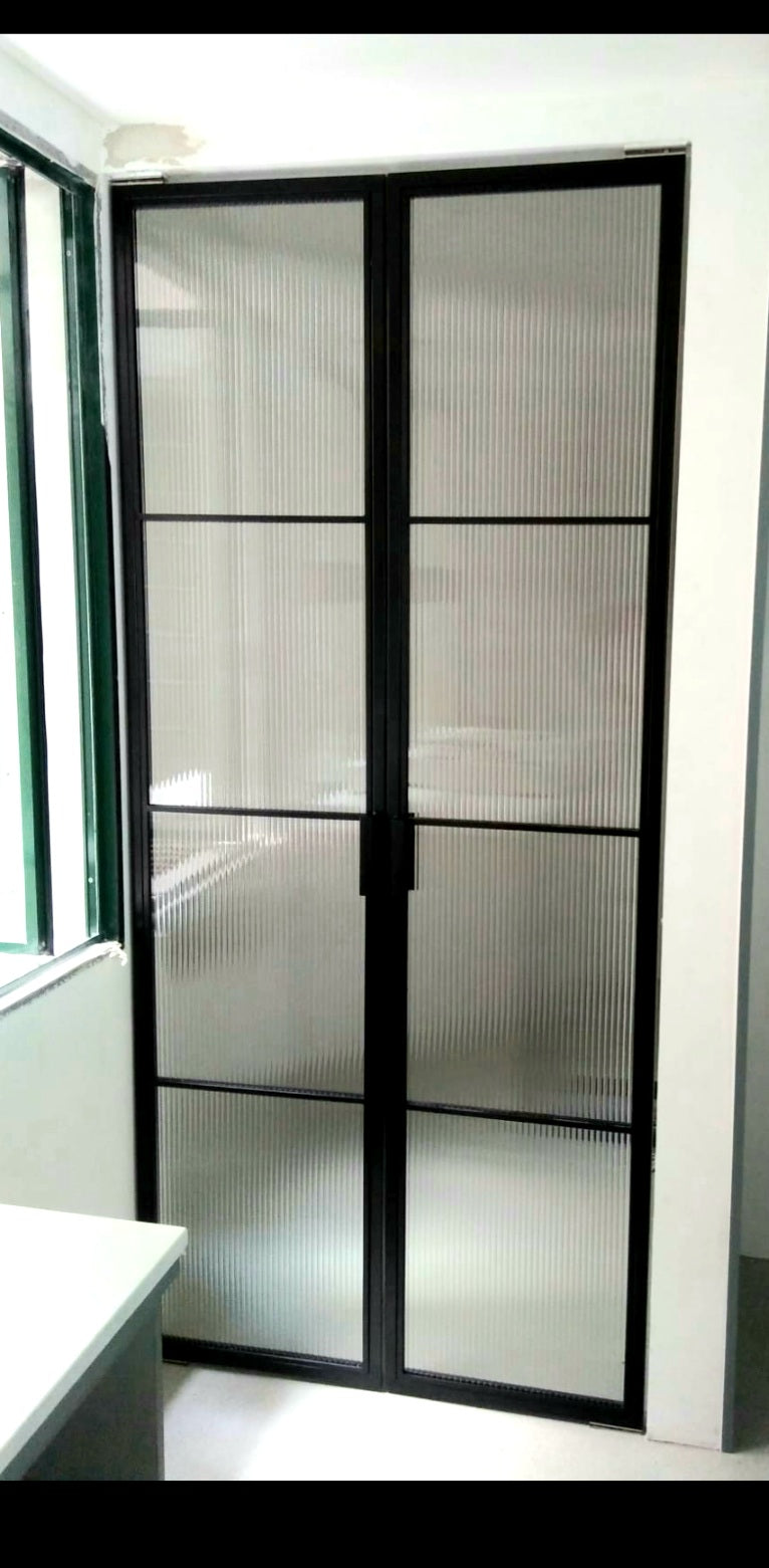 Mild steel glass door series 14 (French Door)