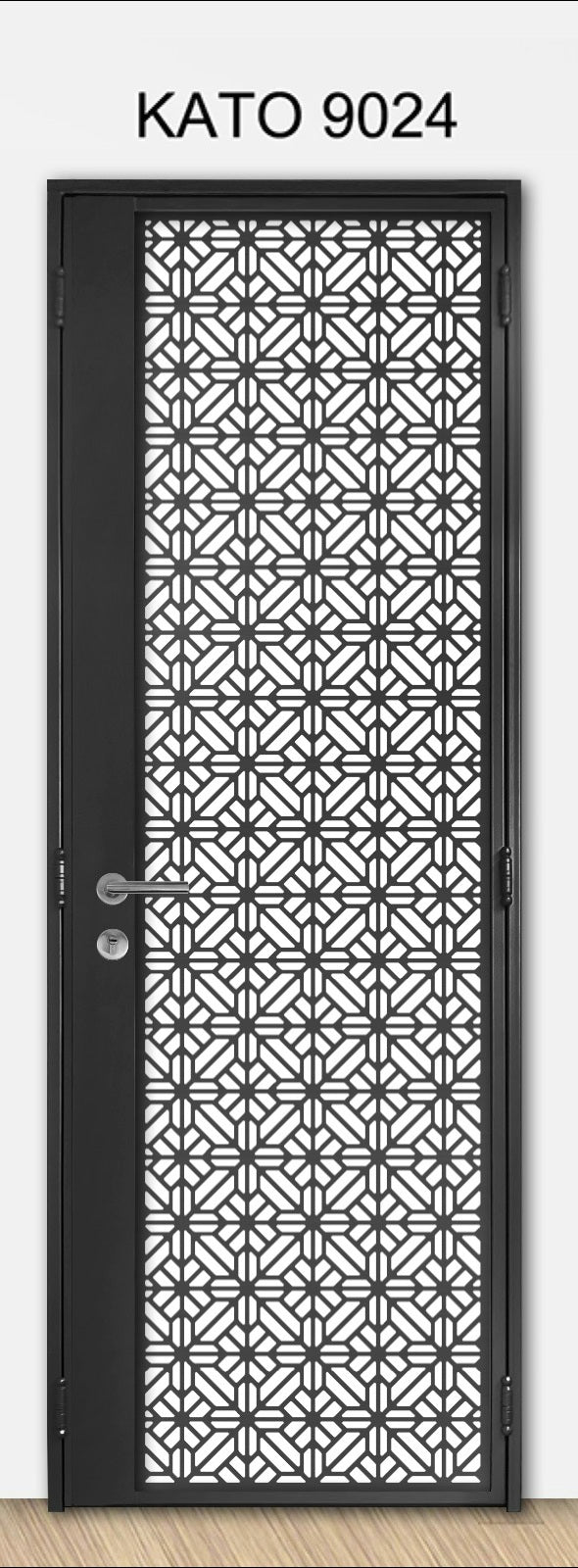Customized laser cut kato gate 9024 - Geometric
