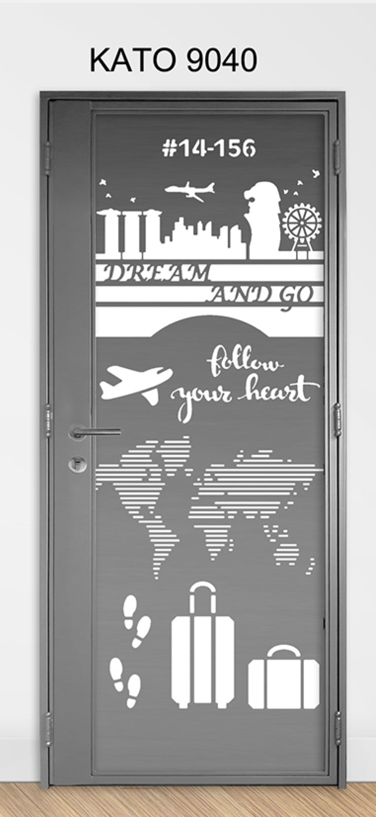 Customized laser cut kato gate 9040 (Travel) - Themed & Lifestyle