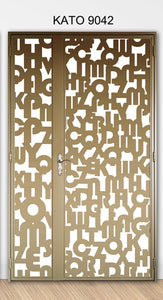 Customized laser cut kato gate 9042  (Alphabets)