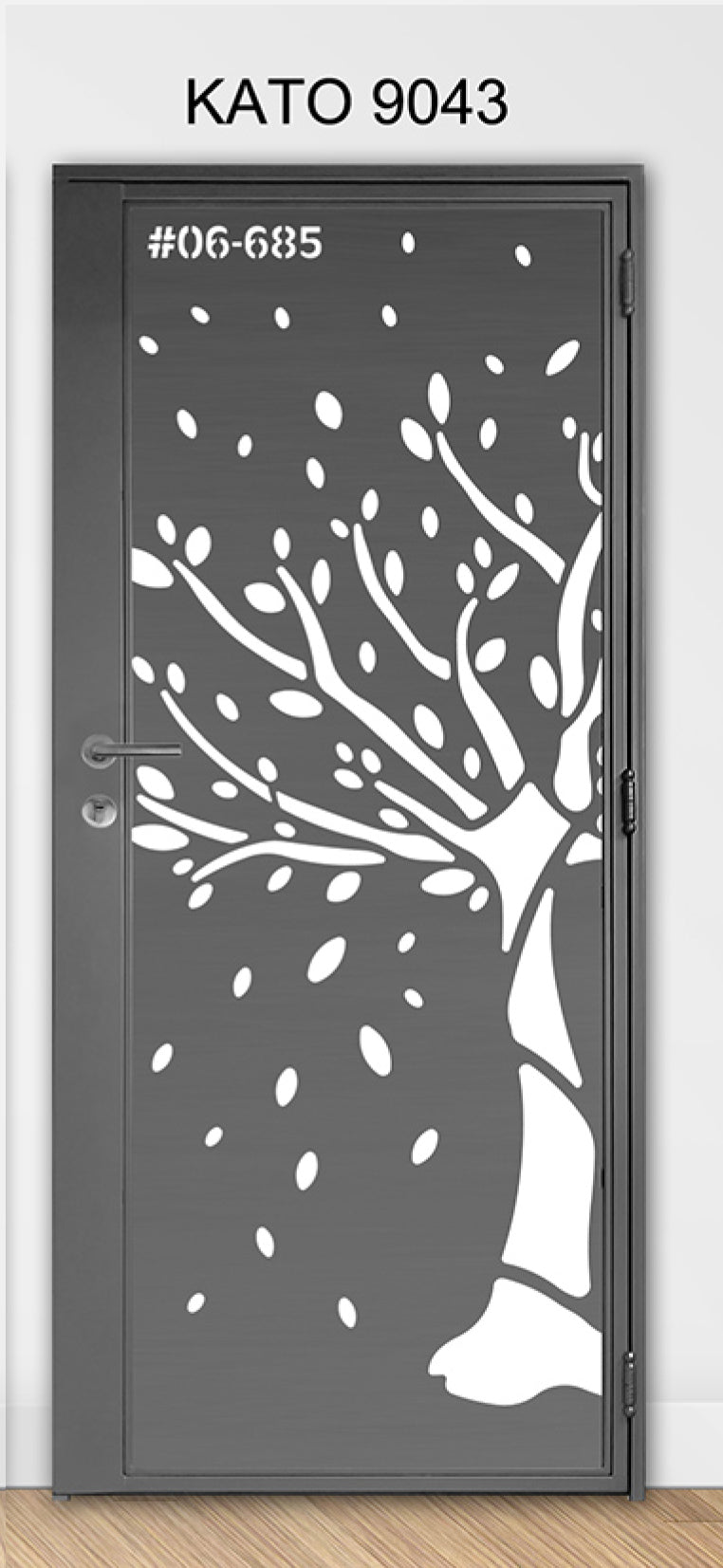 Customized laser cut kato gate 9043 (Tree of life) - Floral & Nature