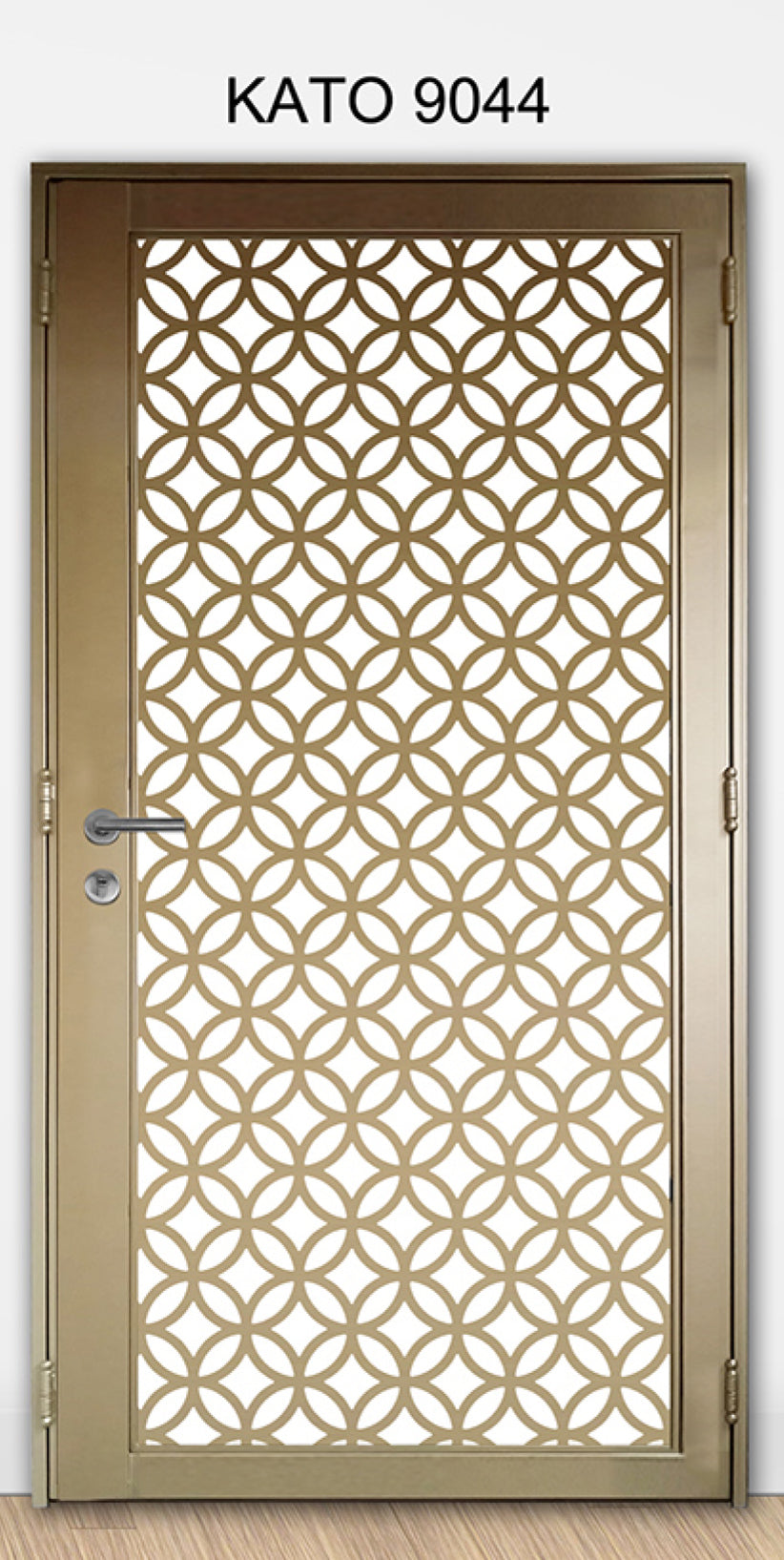 Customized laser cut kato gate 9044 (Repeated series) - Geometric