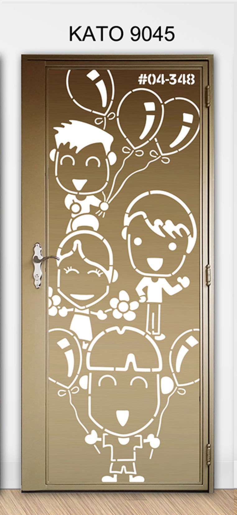 Customized laser cut kato gate 9045 (Children Design) - Themed & Lifestyle