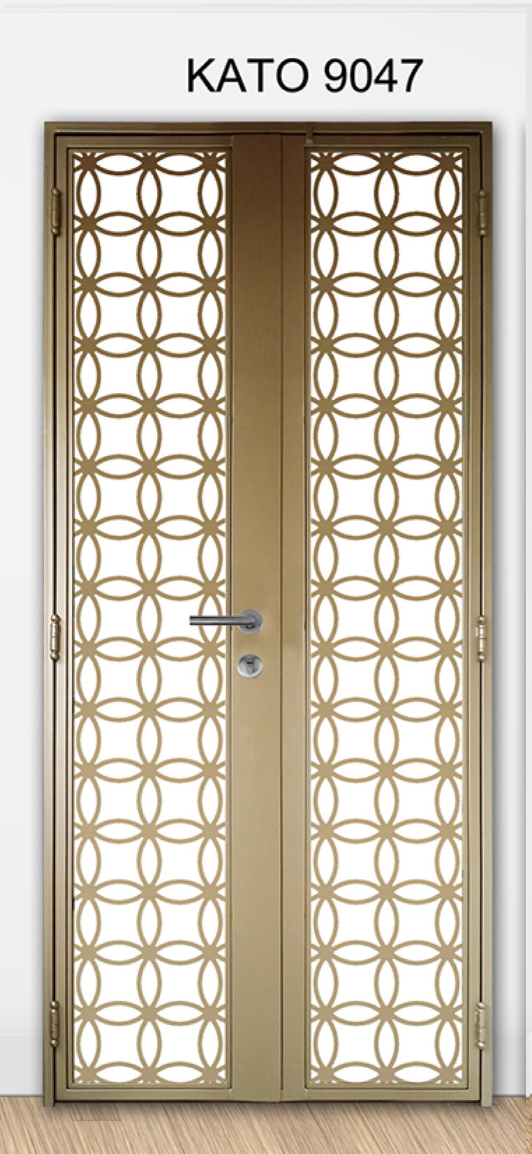 Customized laser cut kato gate 9047 (Repeated Series) - Geometric