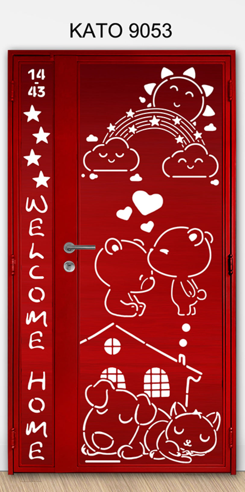 Customized laser cut kato gate 9053 (Bear) - Animal & Pet