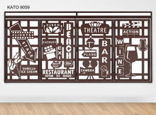 Load image into Gallery viewer, Customized laser cut kato window grille 9059
