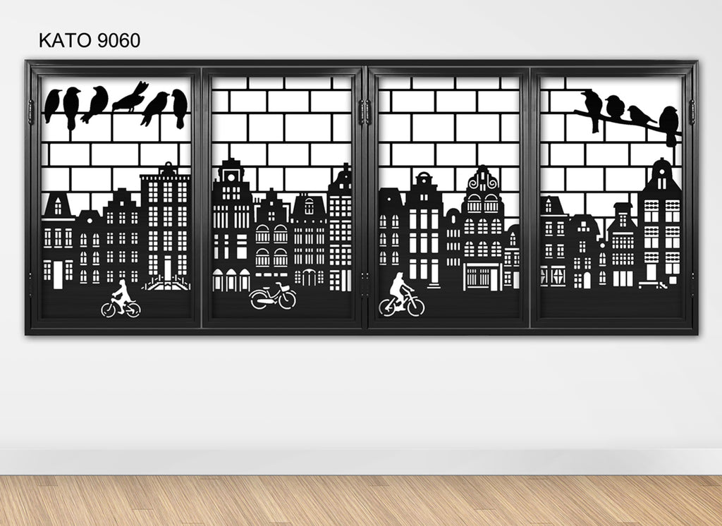 Customized laser cut kato window grille 9060 - Themed & Lifestyle