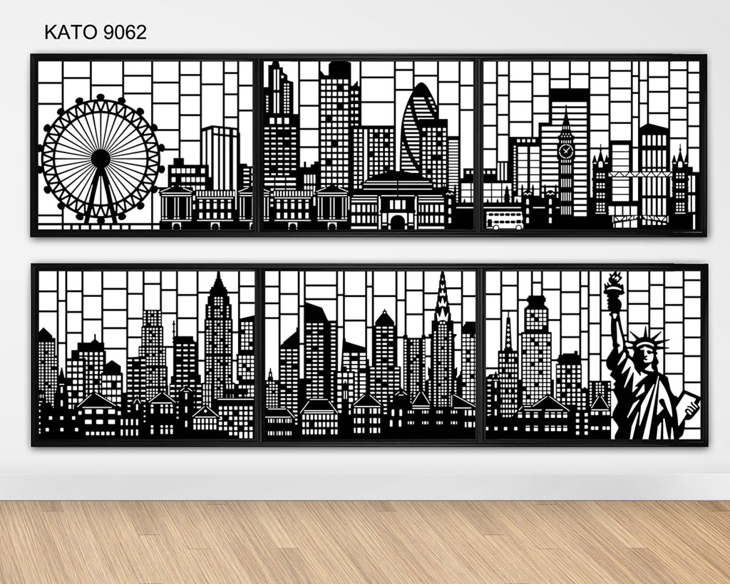Customized laser cut kato window grille 9062 - Themed & Lifestyle