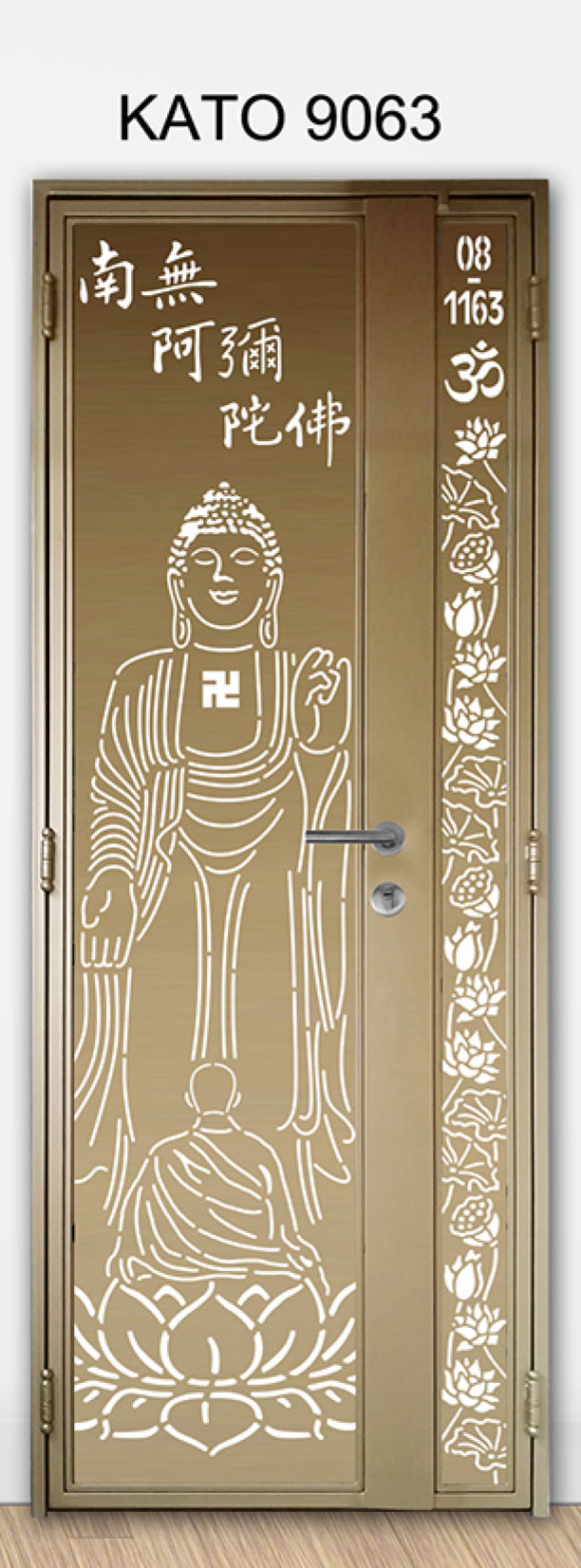Customized laser cut kato gate 9063 (Buddism Series) - Religious