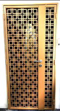 Customized laser cut kato gate 9066 - Geometric
