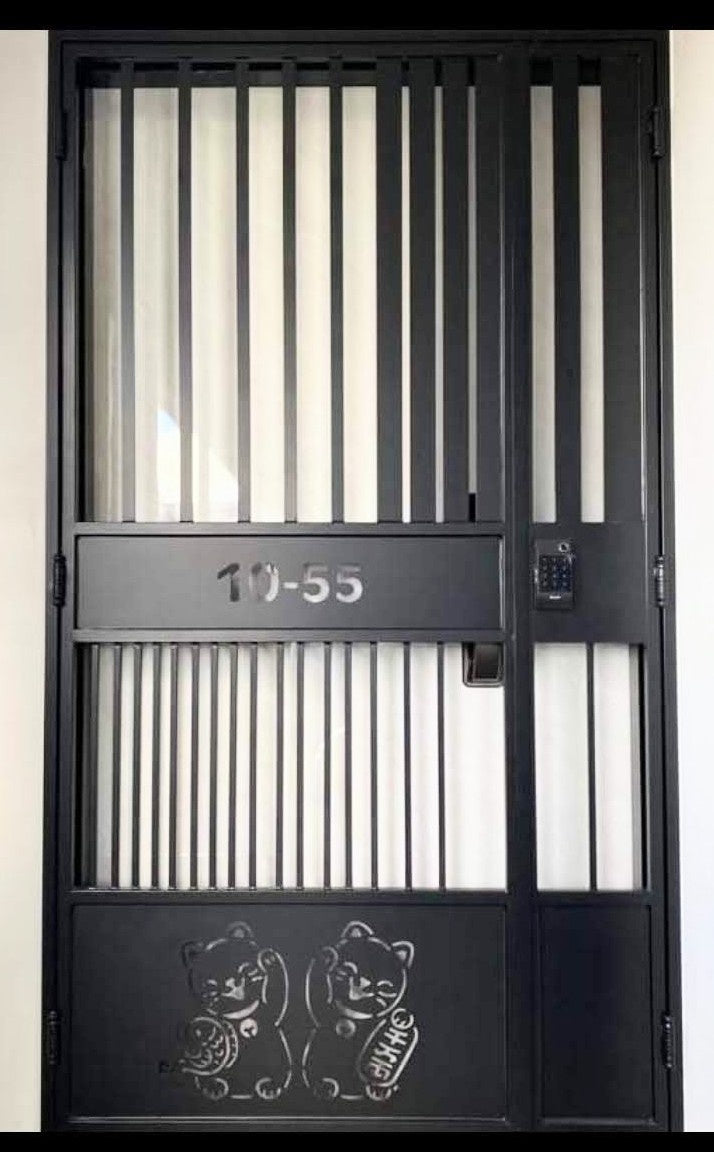 mild steel gate 29 - Modern & Minimalist