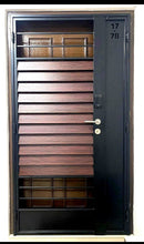 Load image into Gallery viewer, mild steel gate 30 (Wood Grain) Privacy Gate
