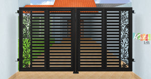 KATO landed Driveway Gate L01 (Inclusive of Outdoor PU Paint)
