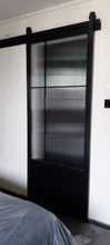 Load image into Gallery viewer, Mild steel frame glass door 2 (Barn Door - Sliding Door)
