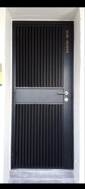 mild steel gate 9 - louvre Privacy Gate