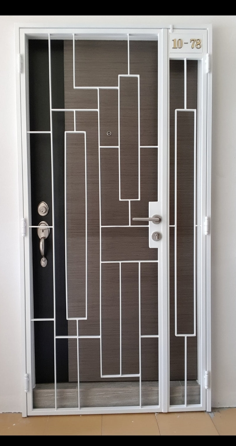 mild steel gate 10 - Modern & Minimalist