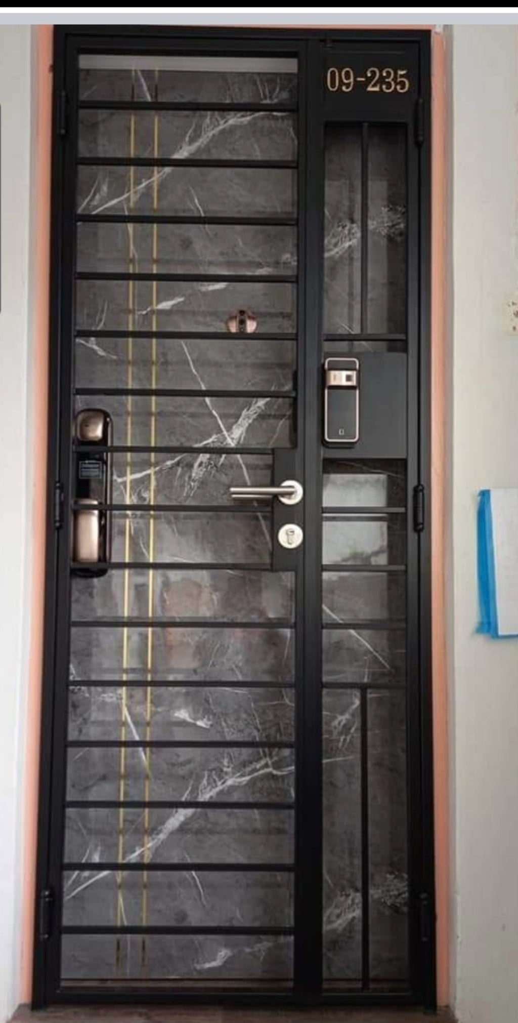 Mild Steel Gate 4 | Modern & Minimalist Clean Line Design