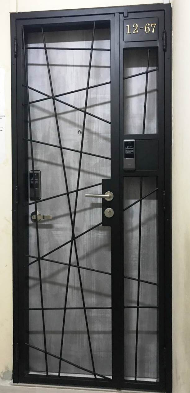 mild steel gate 12 - Modern & Minimalist