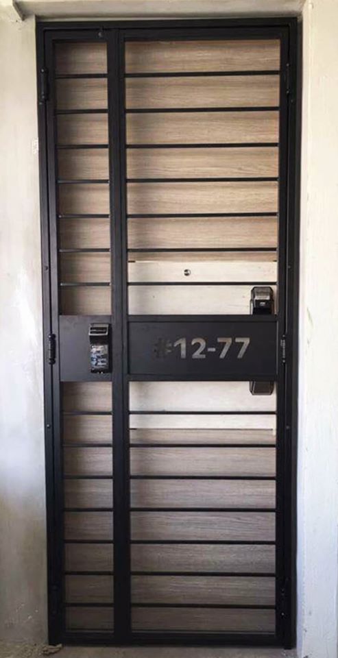 mild steel gate 2 - Modern & Minimalist