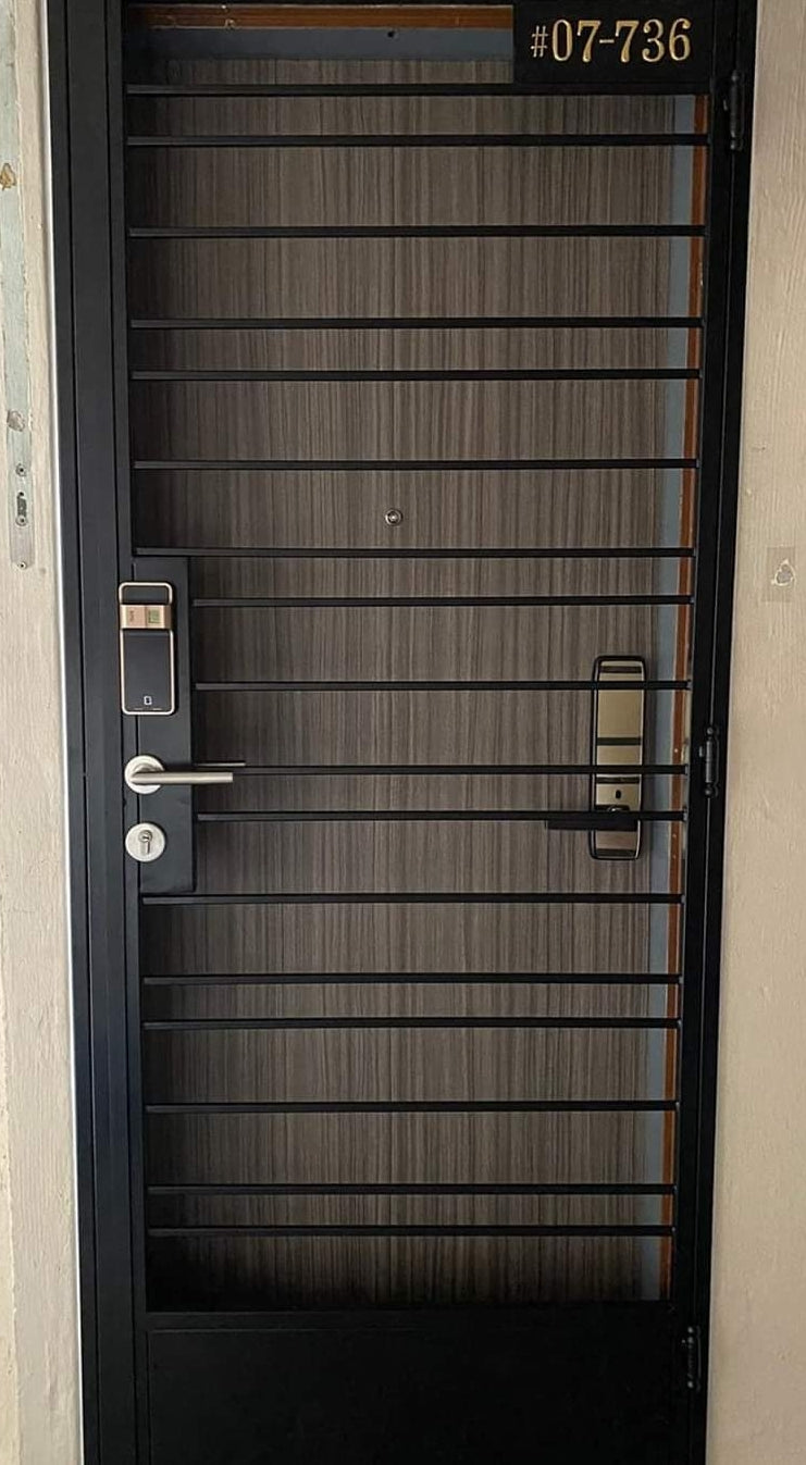 mild steel gate 21 - Modern & Minimalist