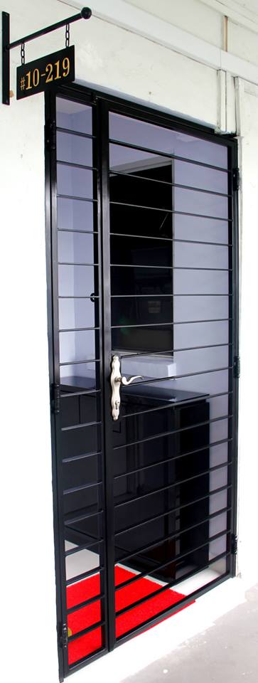 Mild Steel Gate 4 | Modern & Minimalist Clean Line Design