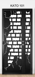 KATO 3D laser Cut mild steel gate 101 - Themed & Lifestyle