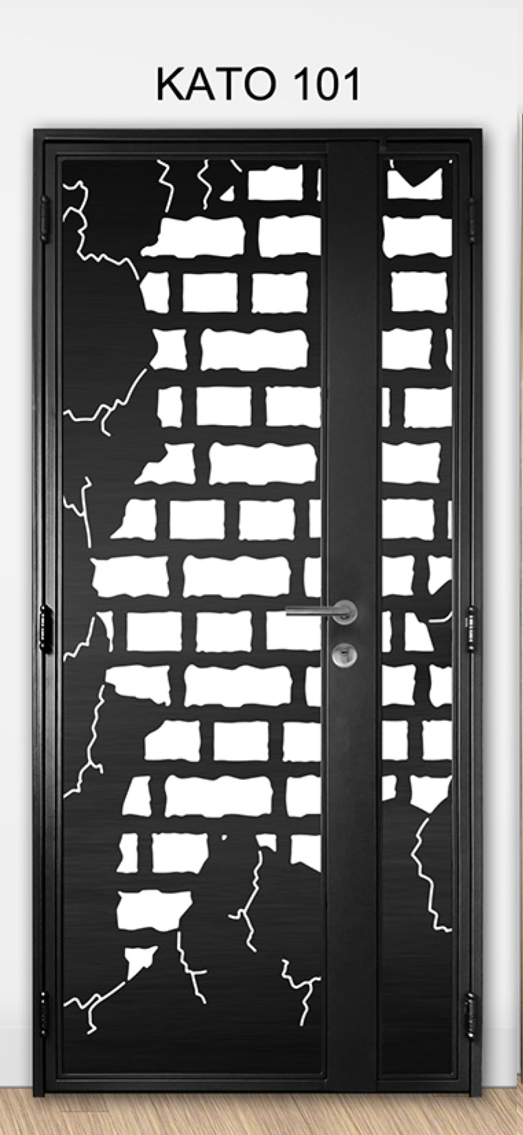 KATO 3D laser Cut mild steel gate 101 - Themed & Lifestyle