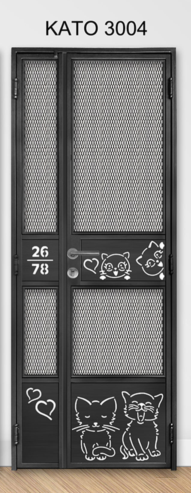 Mild Steel kato 3004 mesh (Animal)
