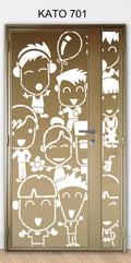 KATO 3D laser Cut mild steel gate 701 - Themed & Lifestyle