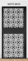 Customized laser cut kato gate 9010 - Geometric