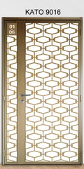 Customized laser cut kato gate 9016- Geometric