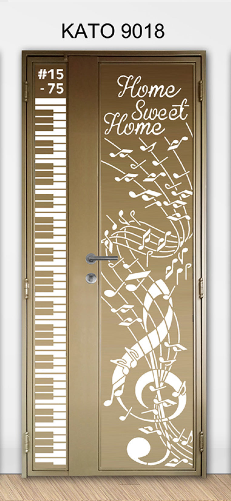 Customized laser cut kato gate 9018 (Music Series) - Themed & Lifestyle