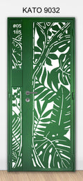 Customized laser cut kato gate 9032 - Floral & Nature