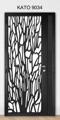 Customized laser cut kato gate 9034 - Geometric