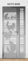 Customized laser cut kato gate 9046 (Cat series) - Animal & Pet