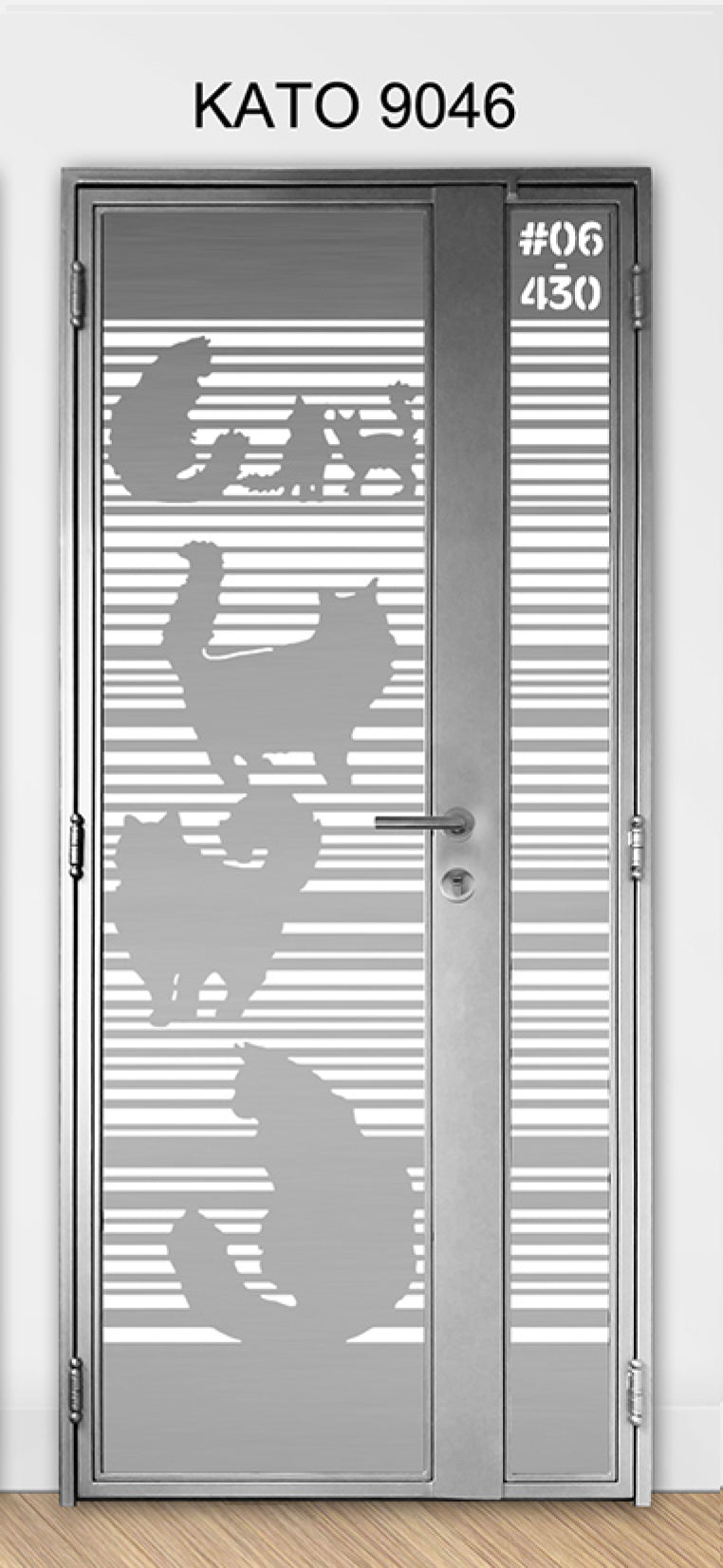 Customized laser cut kato gate 9046 (Cat series) - Animal & Pet