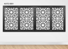 Load image into Gallery viewer, Customized laser cut kato window grille 9061 (Islamic Design Window Grille Series)
