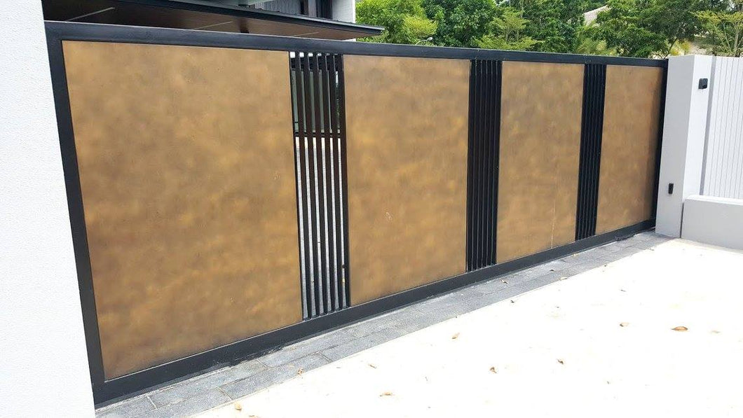 Mild Steel Driveway gate 6 (Inclusive of Outdoor PU Paint)