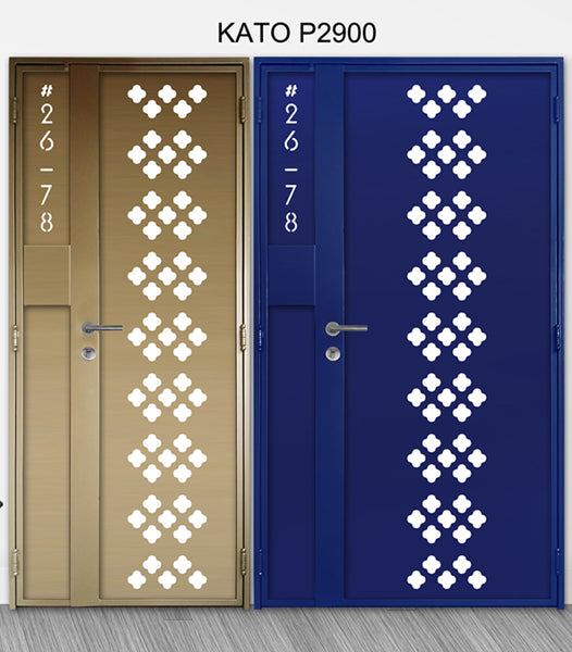 mild steel kato gate series P2900 (Laser cut) - Geometric