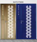 mild steel kato gate series P3000 (Laser cut) - Geometric