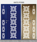 mild steel kato gate series P3300 (Laser cut)- Geometric