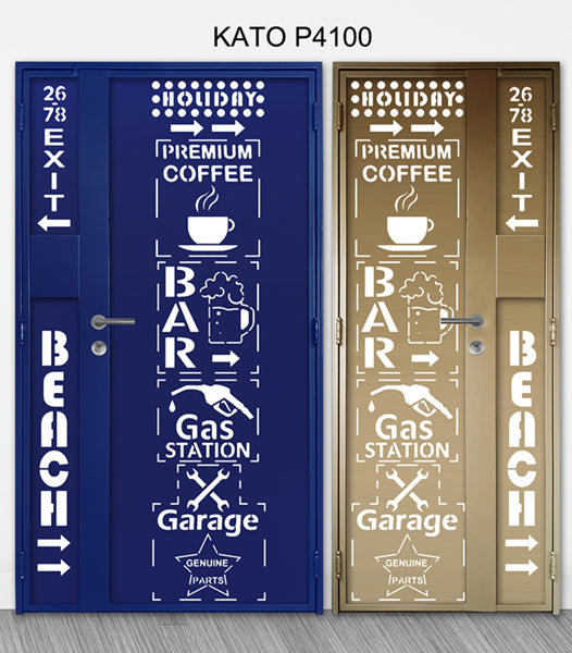 mild steel kato gate series P4100 (Laser cut) - Themed & Lifestyle