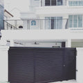 Louvre Landed Sliding Gate & Mild Steel Railing | Eunos / Kembangan Completed Project | STEELDIOS