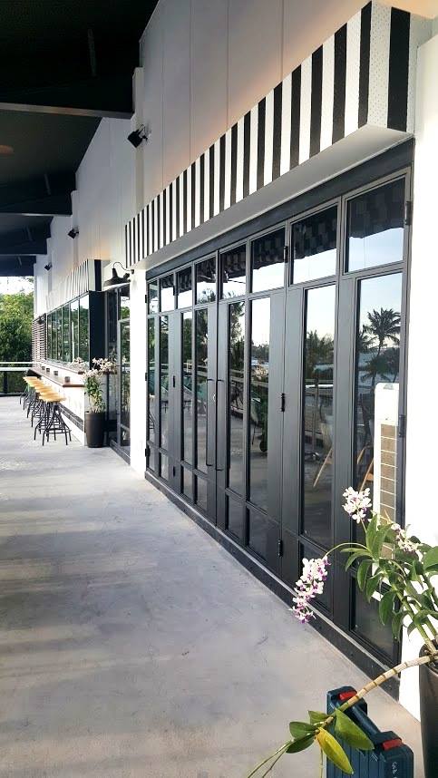Mild steel frame glass 1