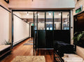 Mild steel frame - steel glass door 9