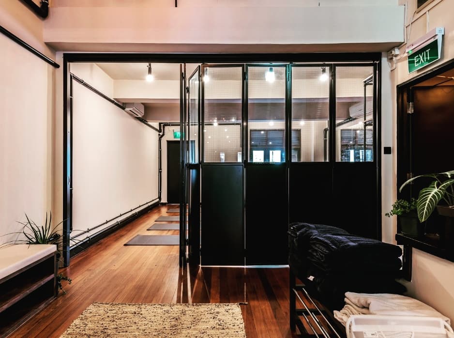 Mild steel frame - steel glass door 9